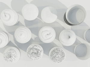 Cupcakes Collection Modelo 3D