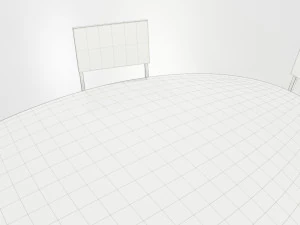 Epoxy Resin Table 3D Model