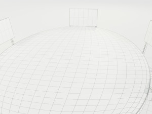 Epoxy Resin Table Modelo 3D