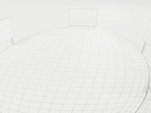 Epoxy Resin Table 3D Model