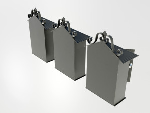 Wall Mounted Wrought Iron Mailbox 3Dモデル