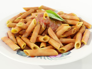 Pasta with Bolognese Sauce Modello 3D