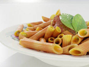 Pasta with Bolognese Sauce Modello 3D