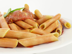 Pasta with Bolognese Sauce Modello 3D