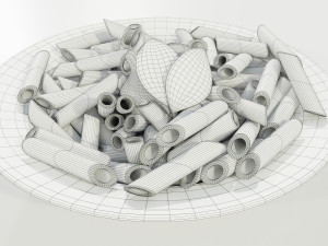 Pasta with Bolognese Sauce Modello 3D