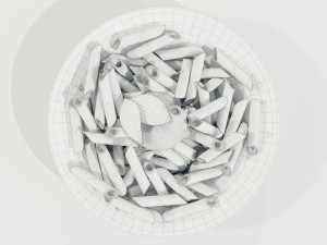 Pasta with Bolognese Sauce Modello 3D