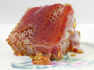 Honeycomb Pieces 3Dモデル