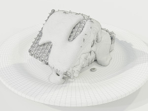 Honeycomb Pieces 3Dモデル