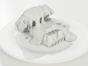 Honeycomb Pieces 3Dモデル