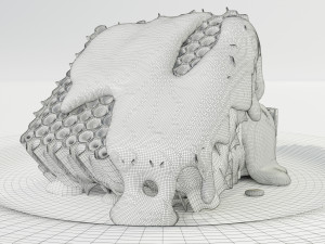 Honeycomb Pieces 3Dモデル