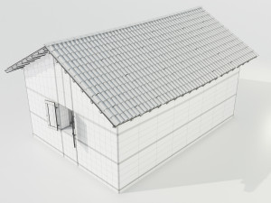 Old Italian Stone Shed 3Dモデル