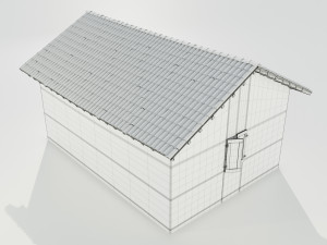 Old Italian Stone Shed 3Dモデル
