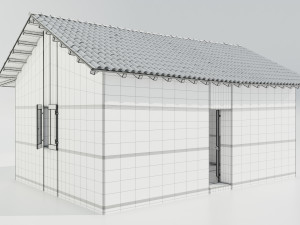 Old Italian Stone Shed 3Dモデル