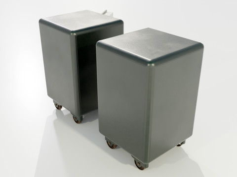 Vintage Safe 3D Model