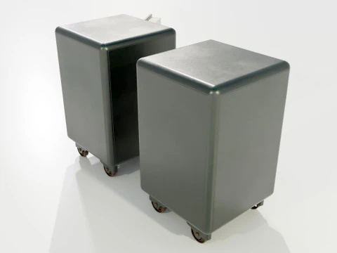 Vintage Safe 3D Model