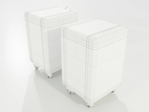 Vintage Safe 3D Model