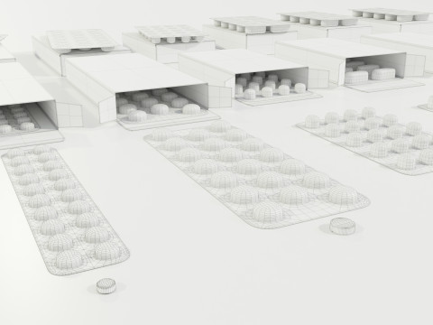 Medicine Packages Model 3D