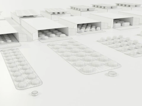 Medicijnpakketten 3D Model