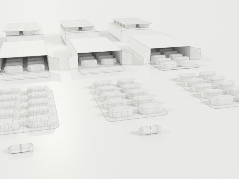 Medicine Packages Model 3D