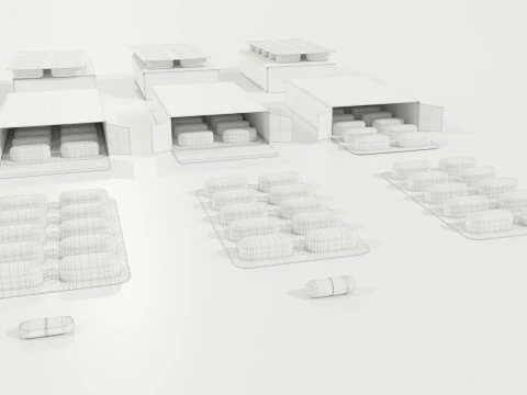 Medicijnpakketten 3D Model