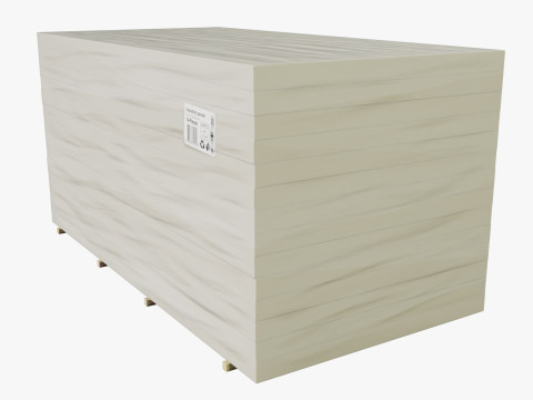 Insulation Boards Stack Modelo 3D