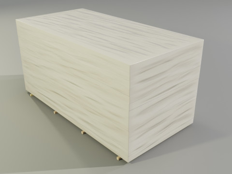 Insulation Boards Stack Modelo 3D