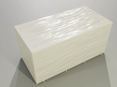Insulation Boards Stack 3D Model