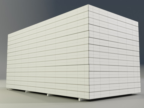 Insulation Boards Stack Modelo 3D