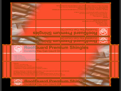 Pallet with Roof Shingles Modelo 3D