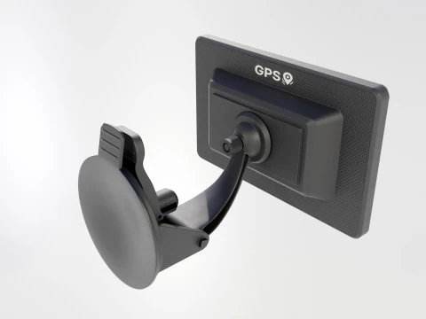 GPS-Navigator 3D Modell