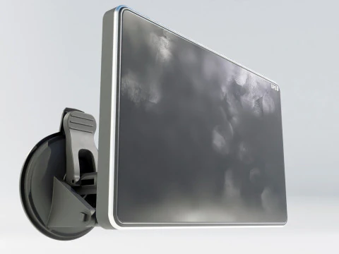 GPS-Navigator 3D Modell