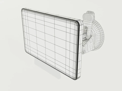 GPS-Navigator 3D Modell