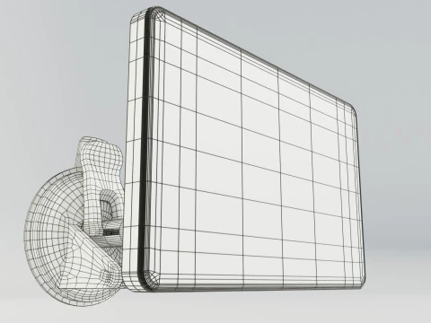 GPS-Navigator 3D Modell