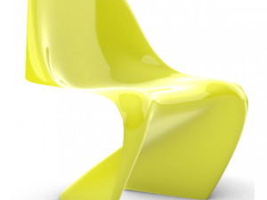 Plastic Panton Chair Modelo 3D