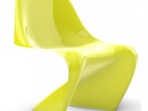 Plastic Panton Chair 3D Model