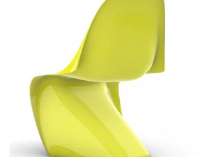 Plastic Panton Chair 3D Model