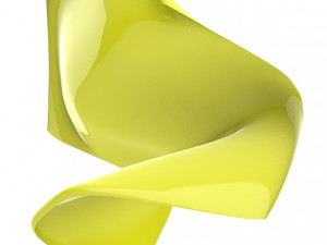 Plastic Panton Chair Modelo 3D