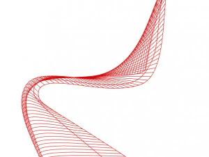 Plastic Panton Chair 3D Model