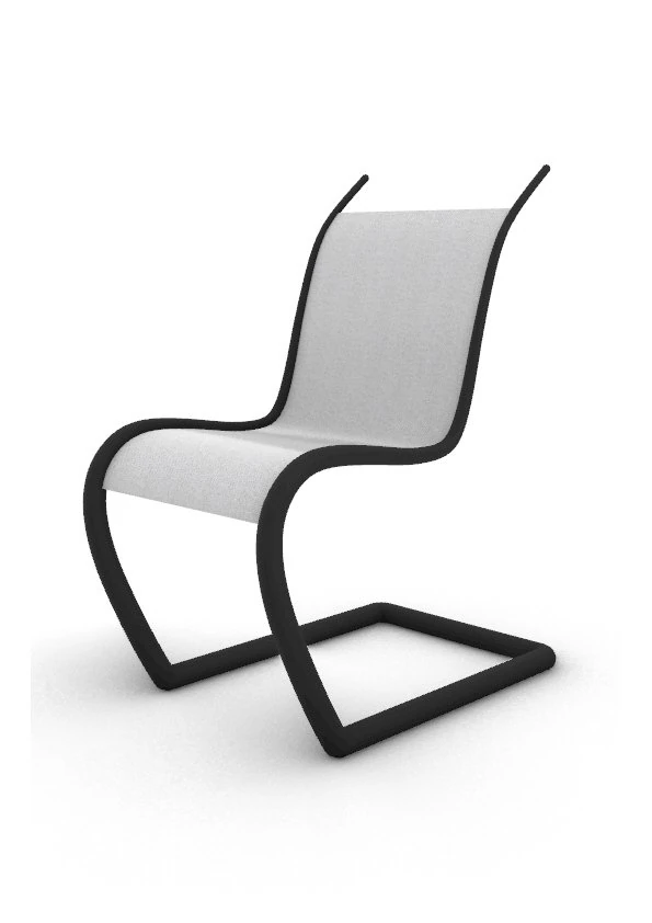 Chair 02 3D Model .c4d .max .obj .3ds .fbx .stl .blend 