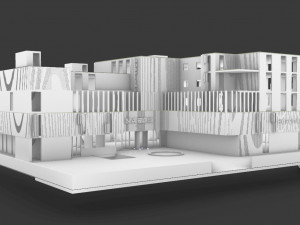HOSPITAL 3Dモデル