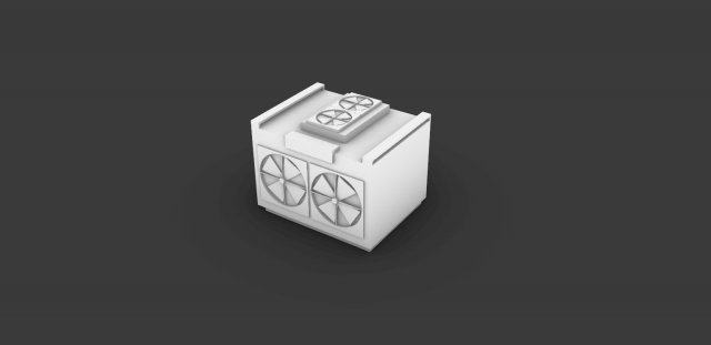 Heater 3D Model .c4d .max .obj .3ds .fbx .stl .blend 