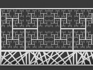 Partition wall 3D Model