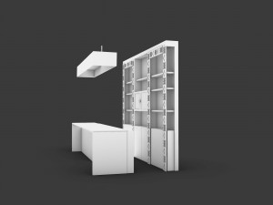 Bar table 3D Model