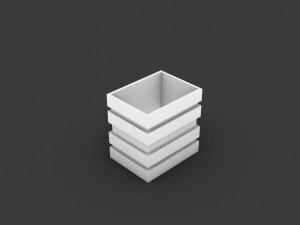 Flowerbox 3D Model