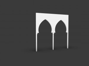 Moroccan arch 3D Модель