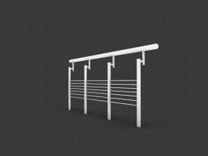 Stair railing 3Dモデル