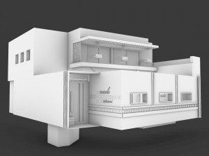 CAFE MORROCOO 3D Model