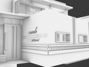 CAFE MORROCOO 3D Model