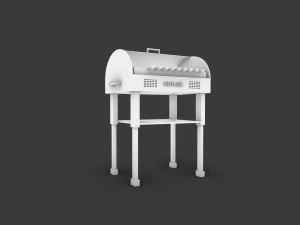 Barbecue 3D Model