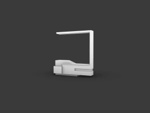 Information desk 3D Model